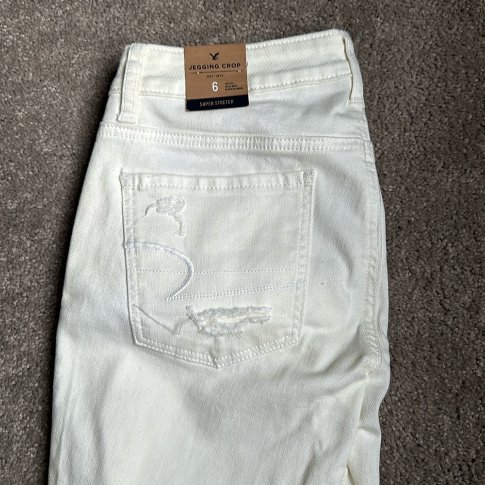 American Eagle cropped jegging size 6 new with tags
